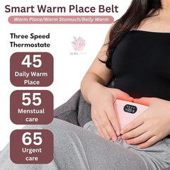 SootheFlex™ – Period Pain Relief Belt with Heat & Massage