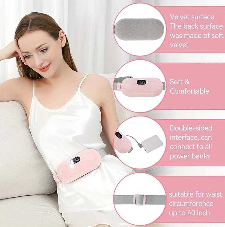 SootheFlex™ – Period Pain Relief Belt with Heat & Massage