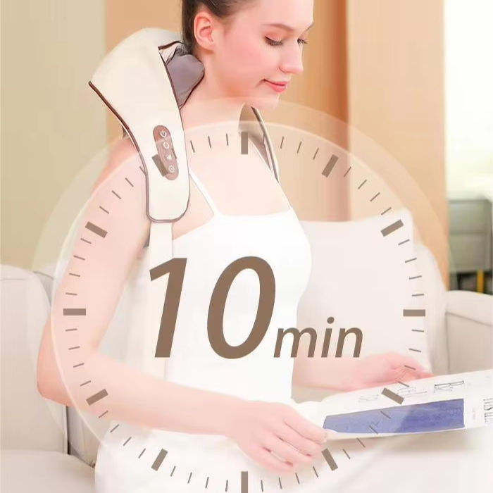 Neck and Shoulder Massager with Heat – Deep Tissue Pain Relief