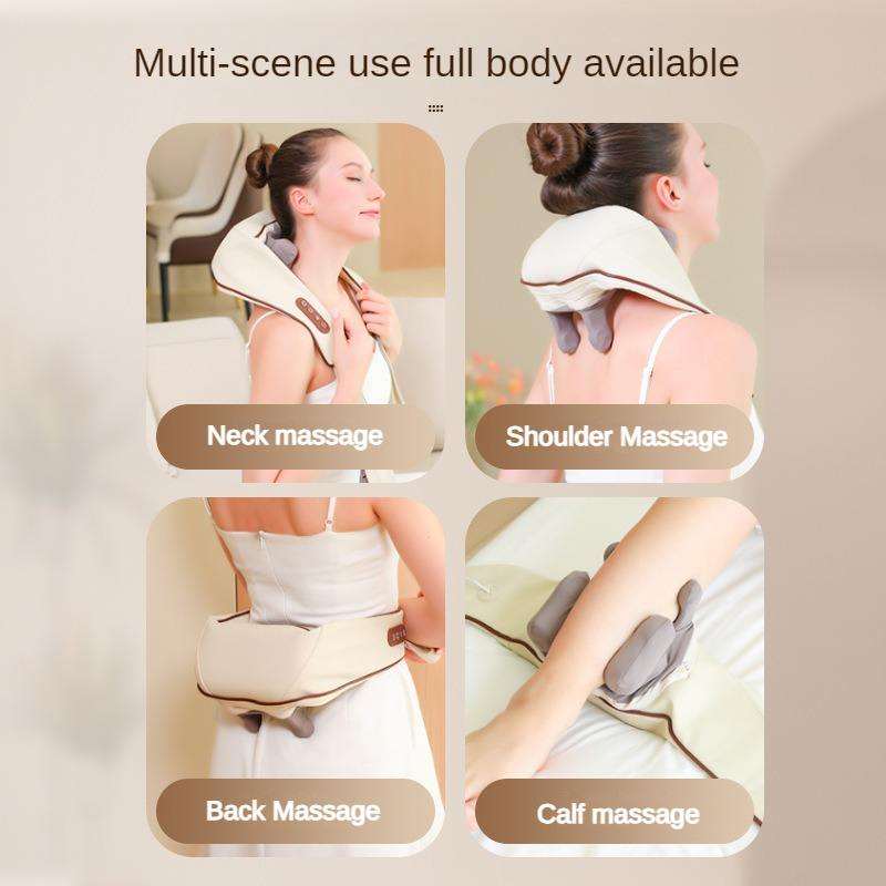 Neck and Shoulder Massager with Heat – Deep Tissue Pain Relief