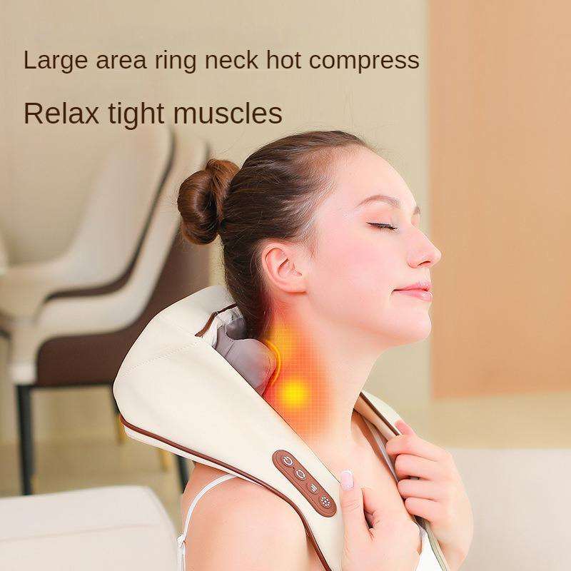Neck and Shoulder Massager with Heat – Deep Tissue Pain Relief