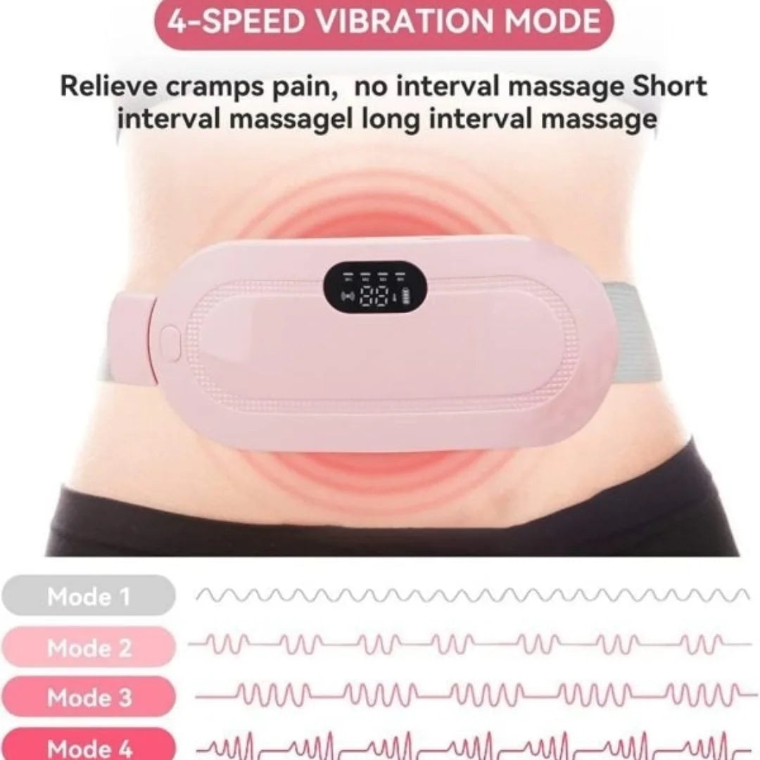 SootheFlex™ – Period Pain Relief Belt with Heat & Massage